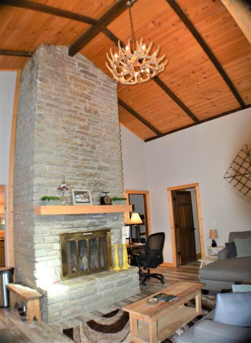 Cozy Cabin With Boosted Wi-Fi Beech Mountain Dış mekan fotoğraf