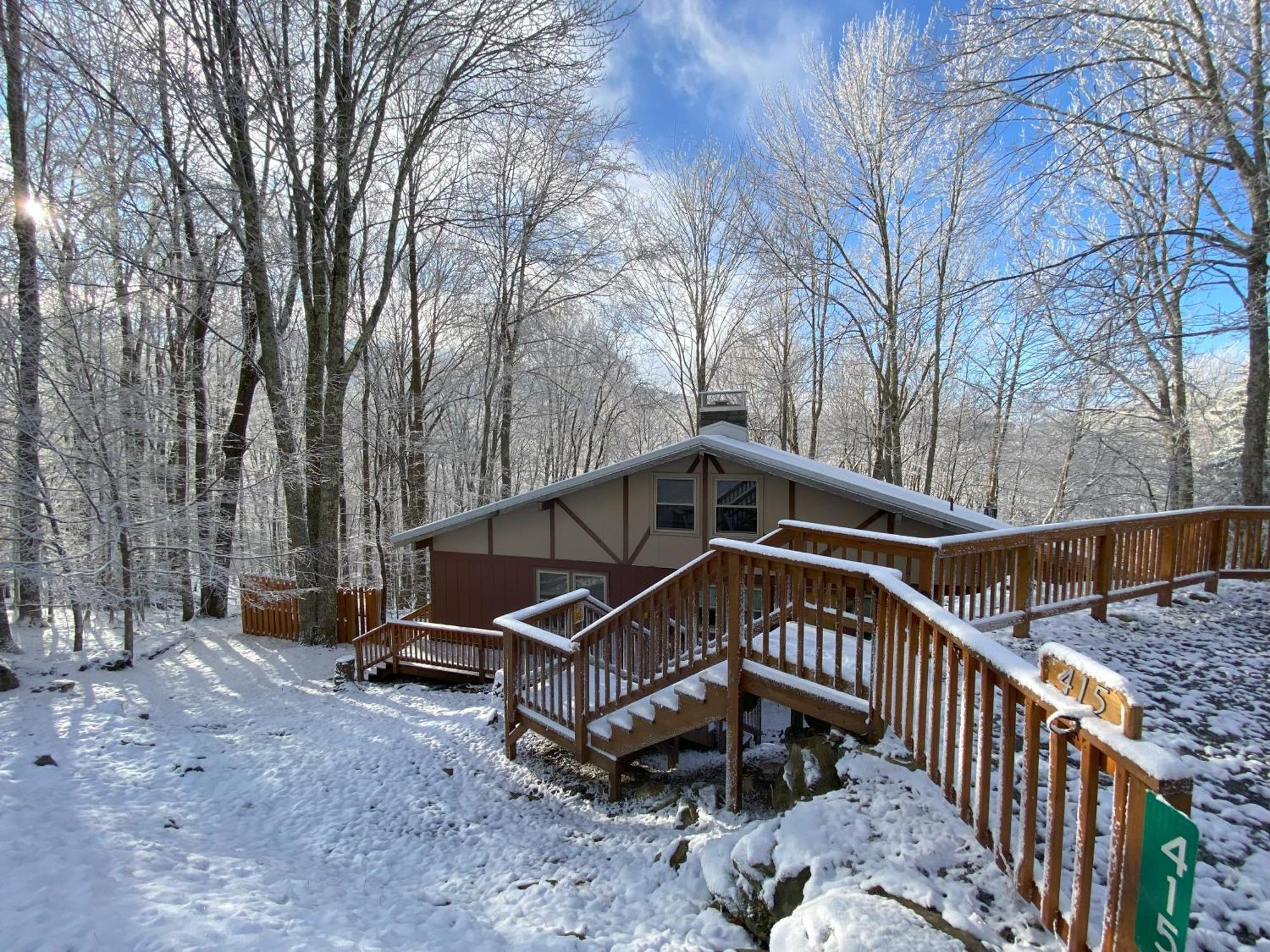 Cozy Cabin With Boosted Wi-Fi Beech Mountain Dış mekan fotoğraf